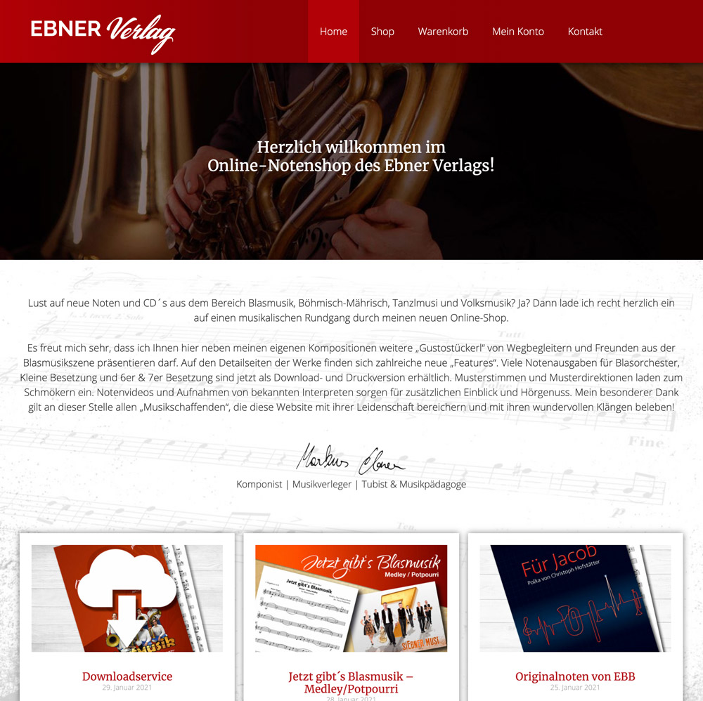 Ebner Verlag Webshop