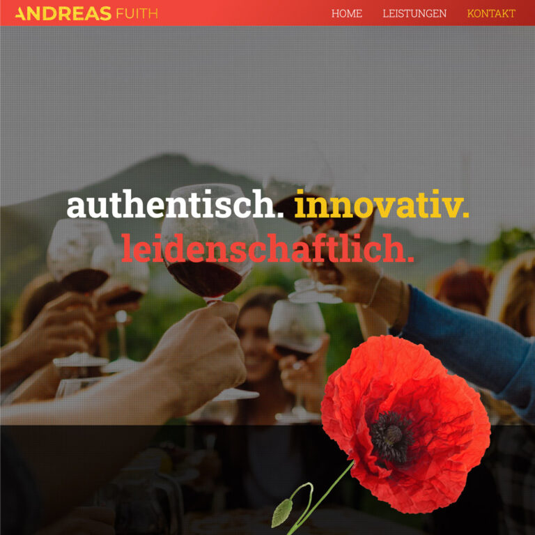 Website Andreas Fuith