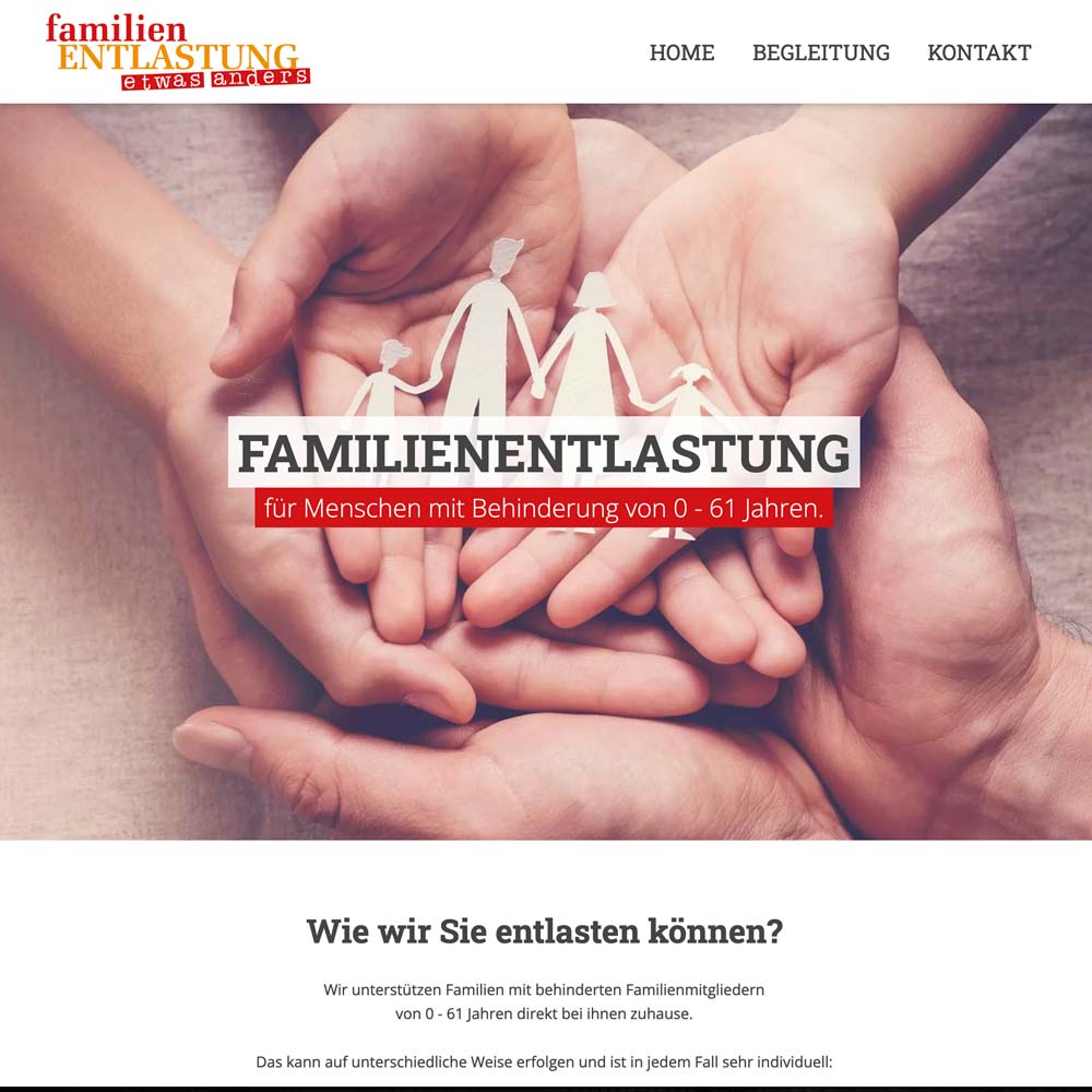Familienentlastung Roswitha Perner - Website