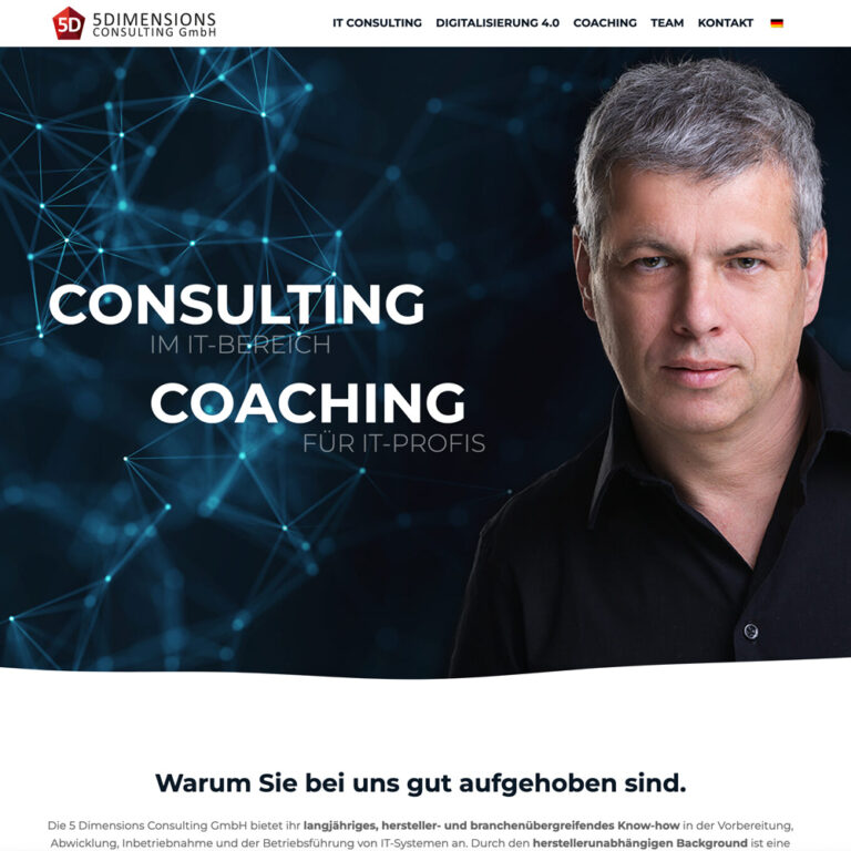 5 Dimensions Consulting | DI Wolfgang Pehamberger