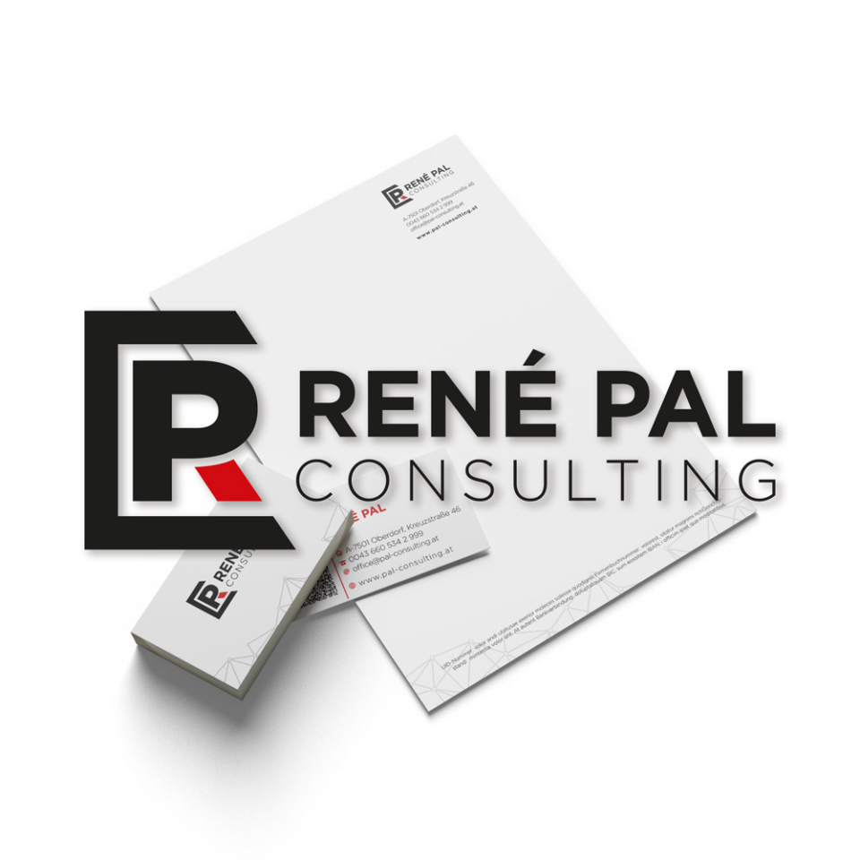 branding für Rene Pal Consulting in Oberdorf