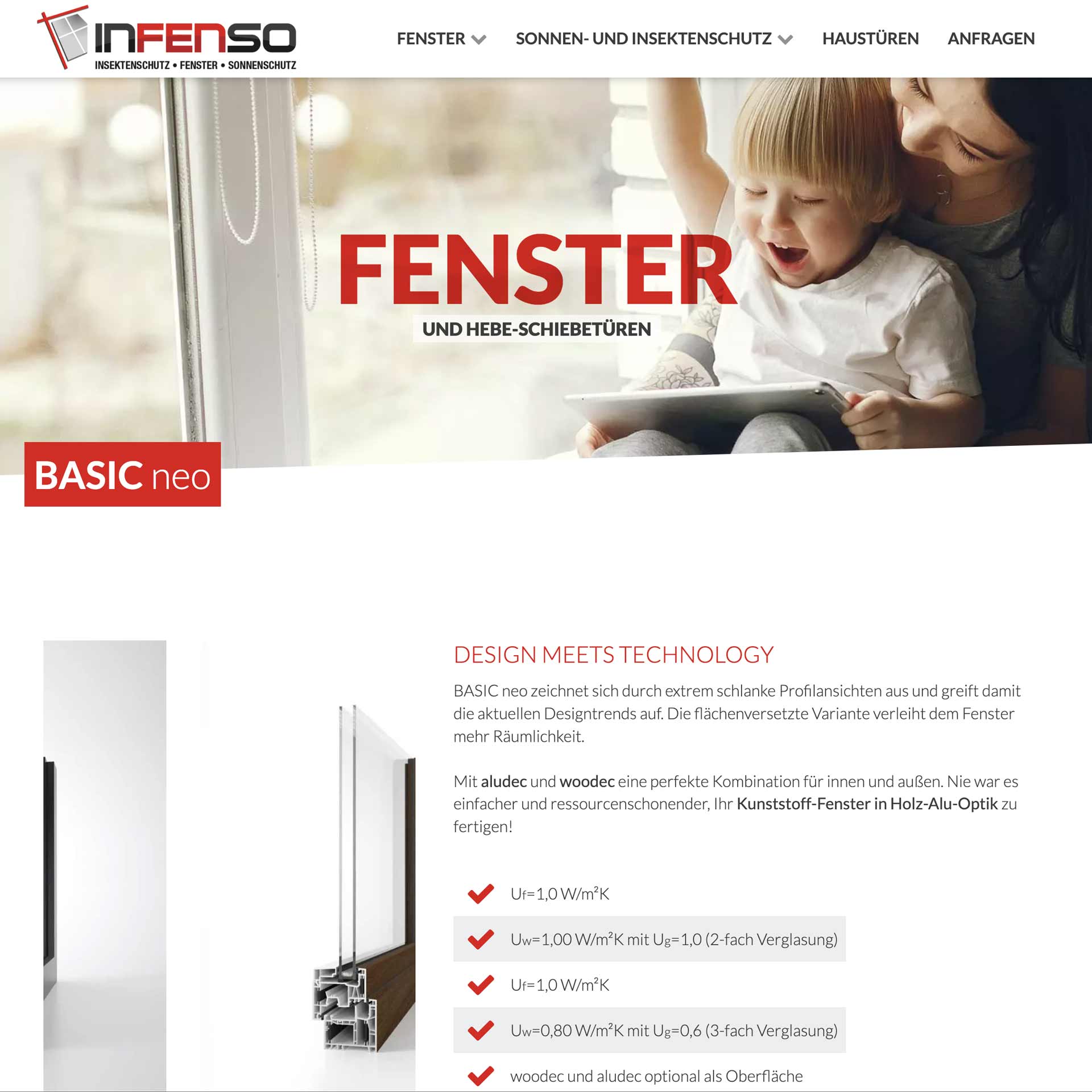 infenso Website Relaunch